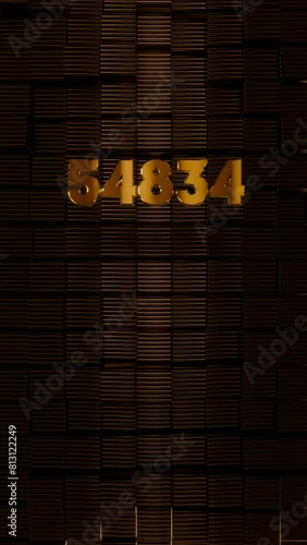 80k Vertical Art-Deco Celebration video introduction counter for the reaching 80000 subscribers, followers or likes. Also can be used in marketing, such: lottery, discounts and promotions.