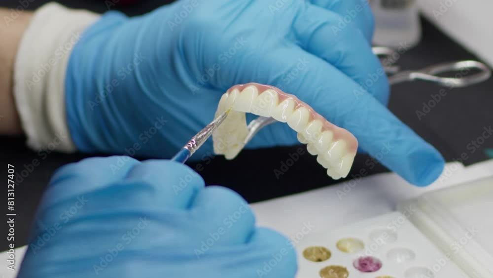 Zirconium porcelain and implant studies in the Dental Laboratory Zirconium porcelain and implant studies in the Dental Laboratory