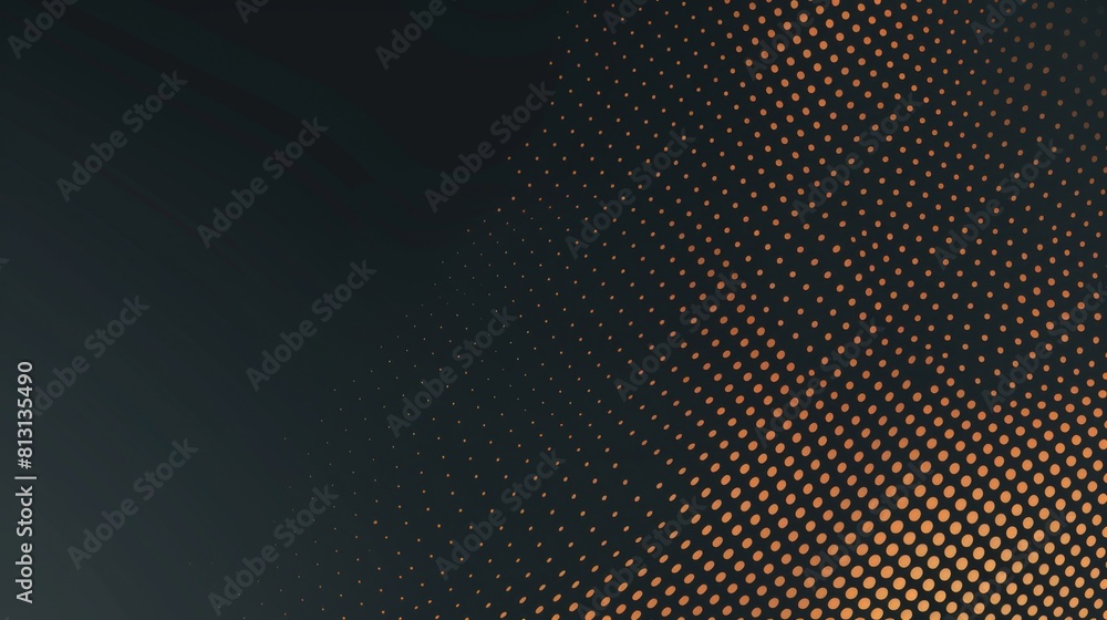 Fototapeta premium A black background scattered with dots of varying sizes creating a starry night effect