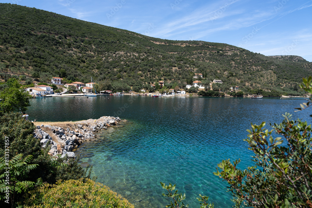 Village de Kottes, Pélion, Grèce