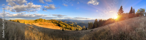 Obraz na płótnie The Sokilsky ridge in the Carpathians w salonie