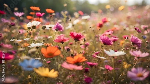 A_vibrant_field_of_wildflowers_each_petal_a_different_0