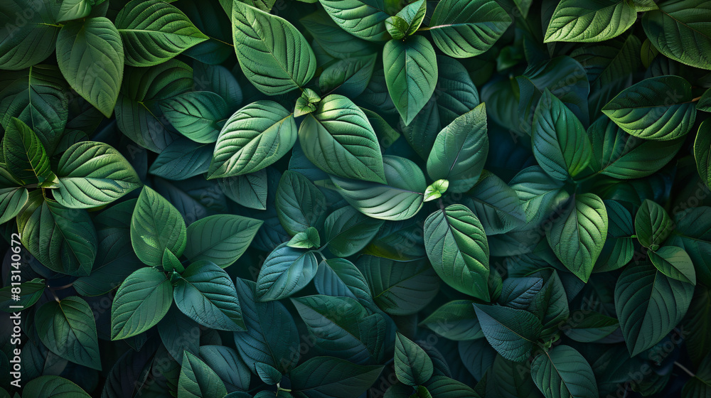 A pile of leaves weaves an intricate pattern, perfect for a tranquil backdrop.