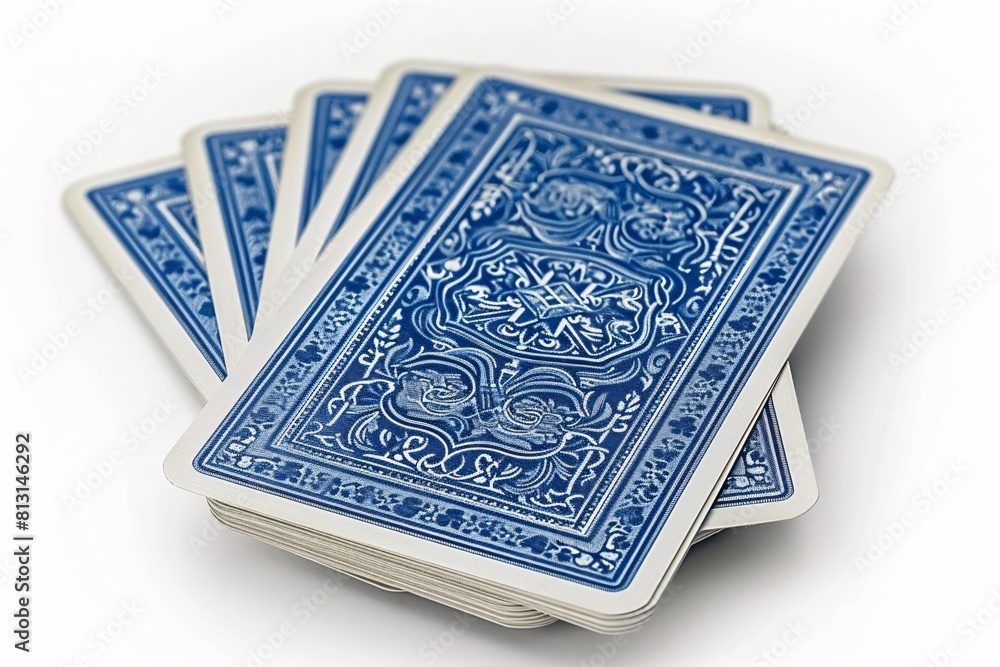 Royal Blue Playing Cards Deck Royal Blue Playing Cards Deck