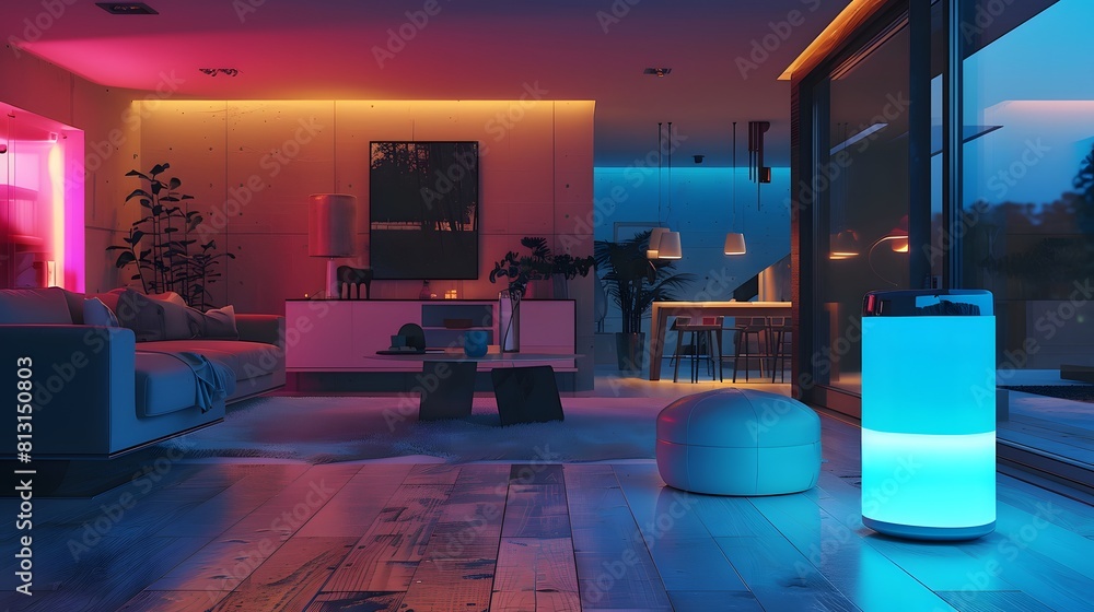 Automated AI Lighting System creates the perfect ambiance in every room