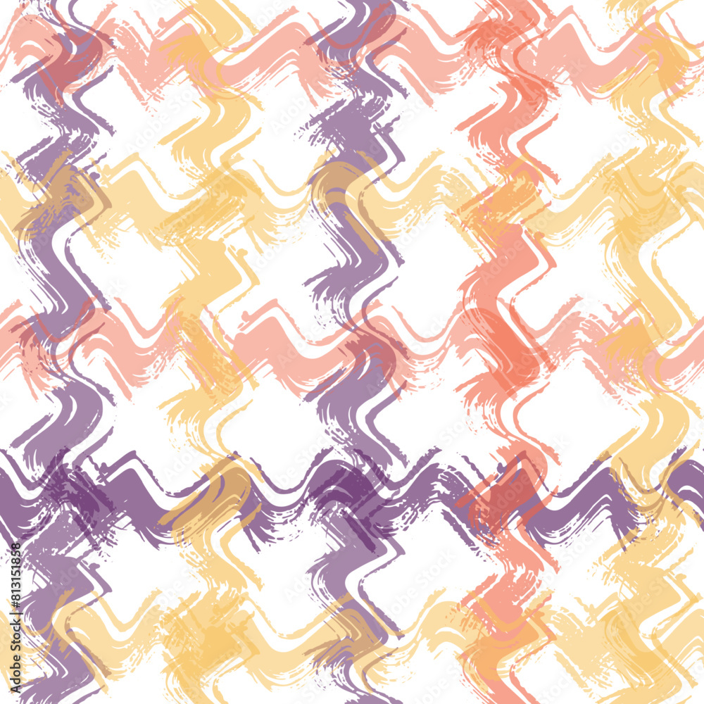 Seamless summer pattern with grunge colorful multi stripes.Vertical stripes of thick and thin paint or ink lines seamless vector pattern on white. Seamless summer pattern with grunge colorful multi stripes.Vertical stripes of thick and thin paint or ink lines seamless vector pattern on white.