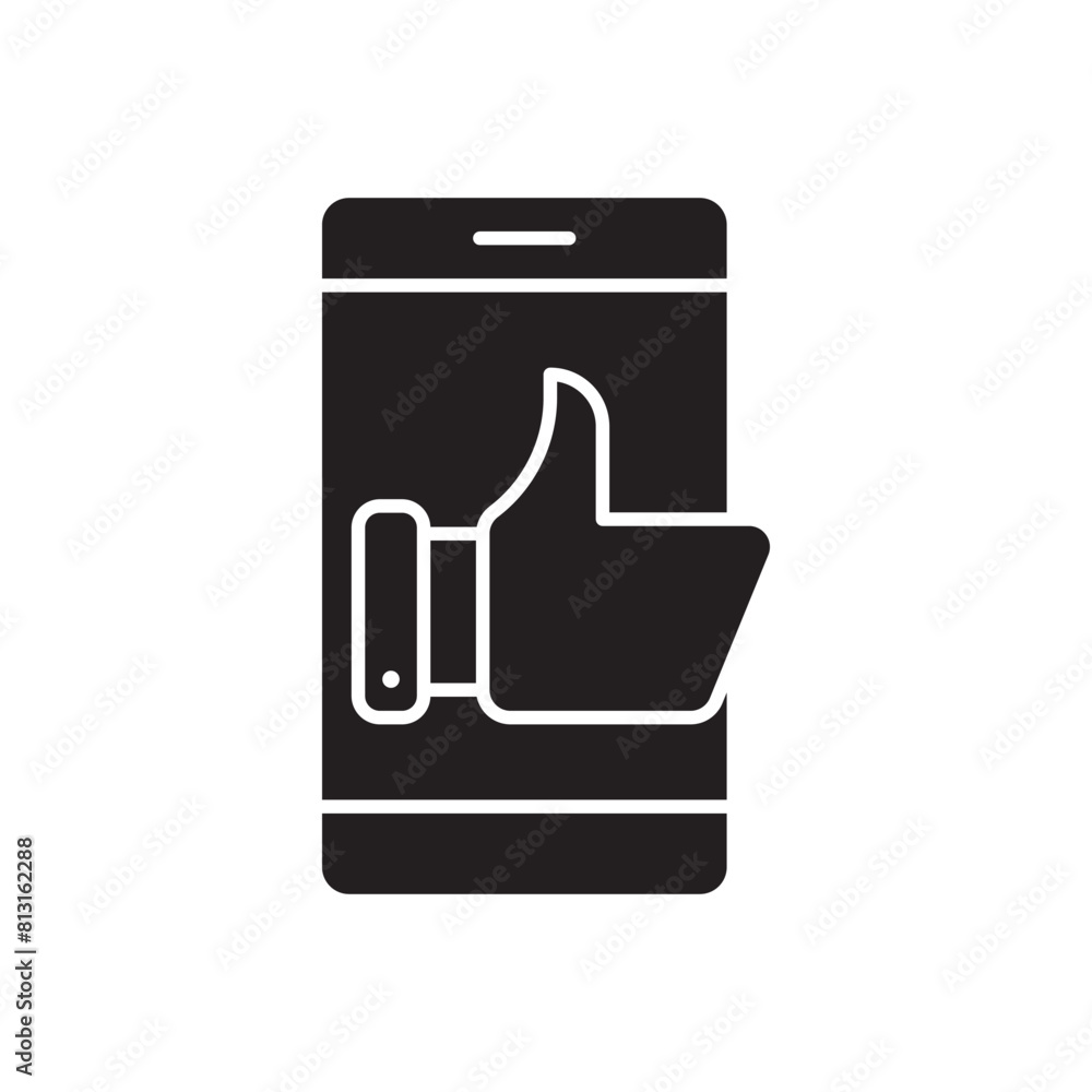 Like Icon - Thumbs Up Icon Like Icon - Thumbs Up Icon