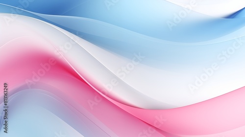 Digital Art of Soft Pastel Waves Creating a Flowing Fabric Effect
