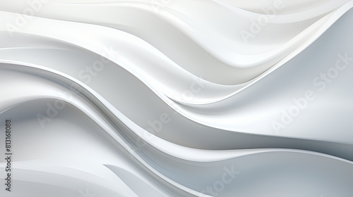 abstract white wave background 