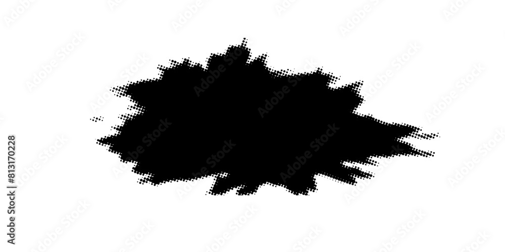 Ink Splash Background . Black Paint Splattered Shape . Grunge texture vector. Distress banner Ink Splash Background . Black Paint Splattered Shape . Grunge texture vector. Distress banner