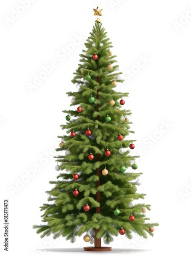 christmas tree isolated