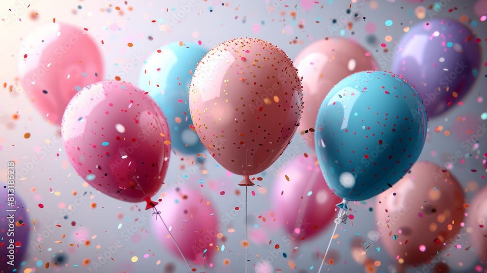 celebration card design, colorful balloons and confetti on a festive greeting card template, ideal for marking special events and celebrations celebration card design, colorful balloons and confetti on a festive greeting card template, ideal for marking special events and celebrations