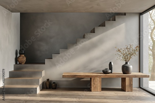 Contemporary Rustic Minimalist Interior