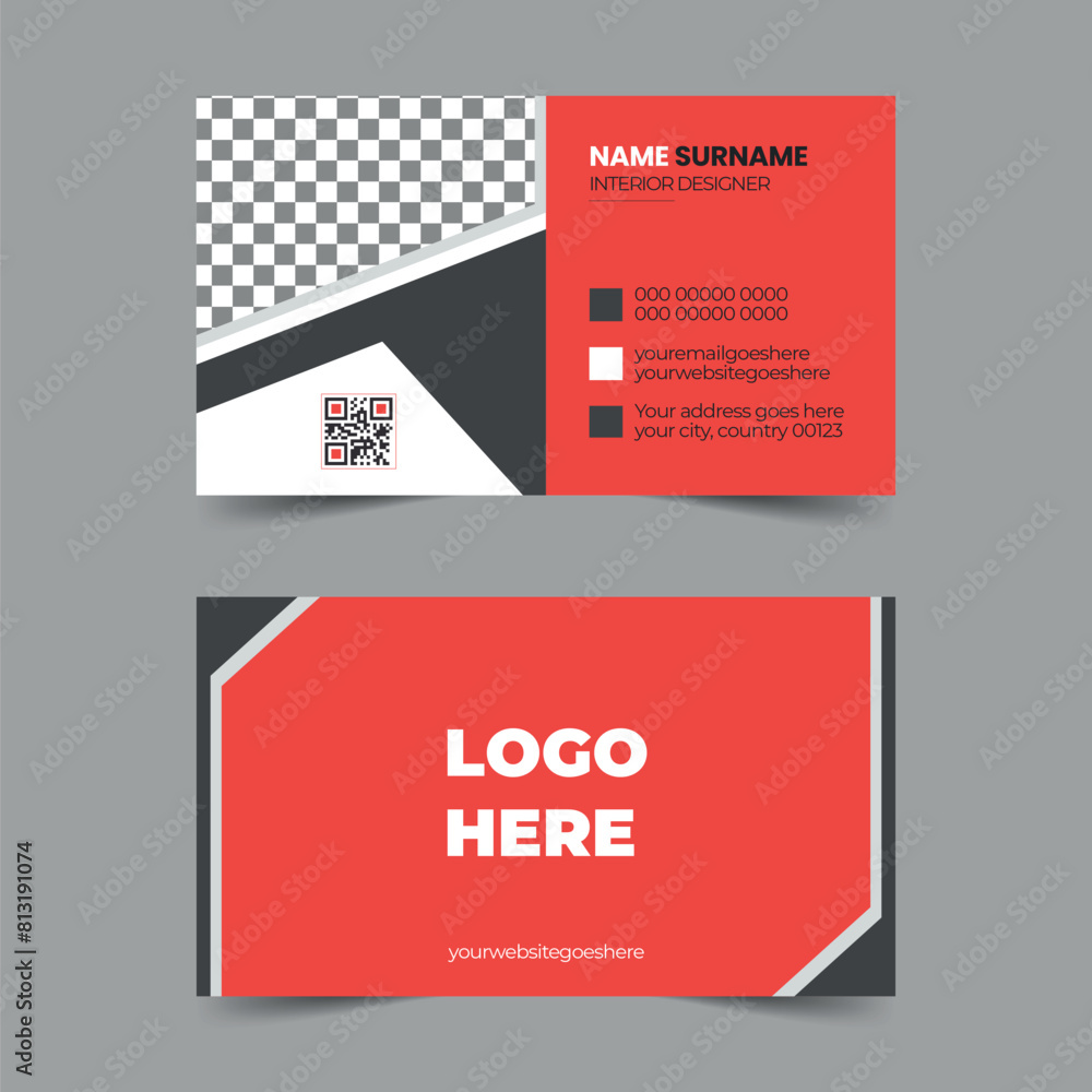 Luxury and Premium Business Clean Vector design template.modern professional double sided business card design. Luxury and Premium Business Clean Vector design template.modern professional double sided business card design.