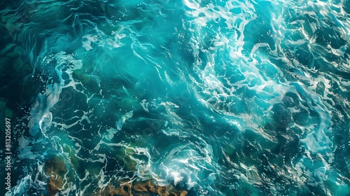 Close-up of turquoise water 