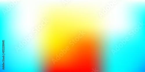 Light Blue, Yellow vector abstract blur layout.