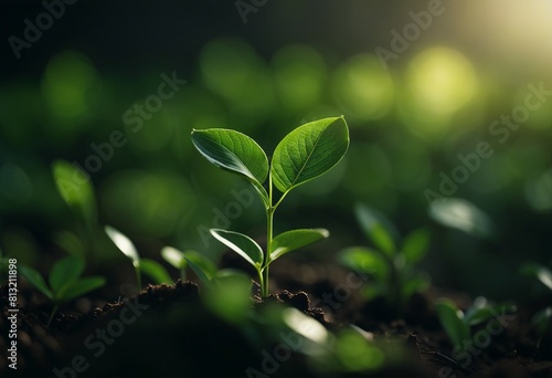 green leaves of a plant