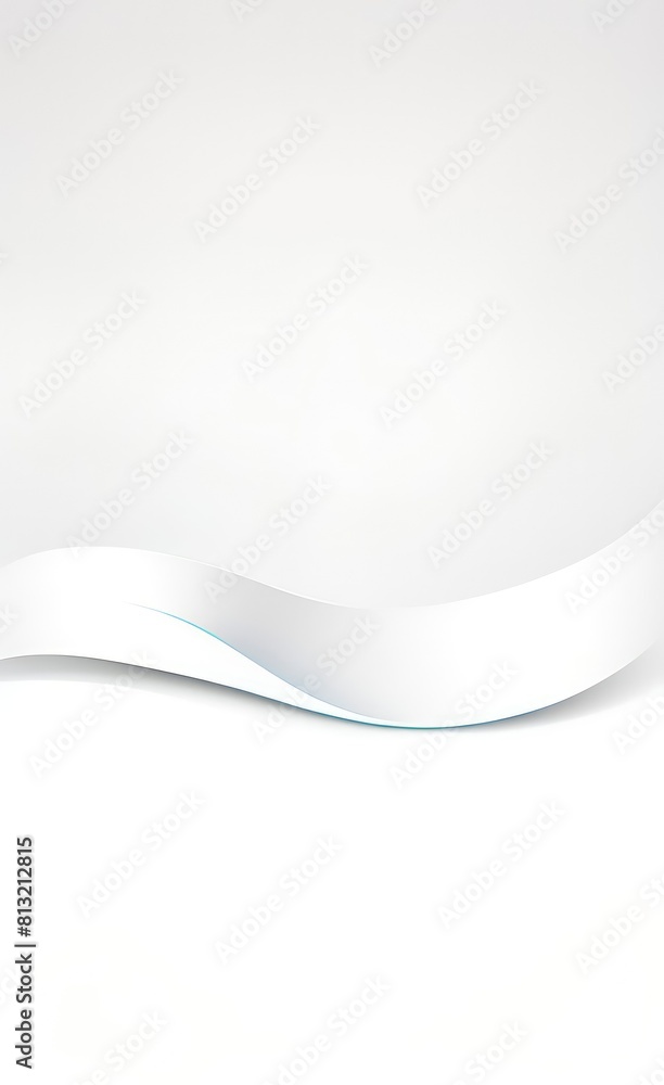 Obraz premium Black and white metallic color tone wavy lines futuristic abstract geometric shapes background.