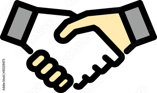 握手のアイコン