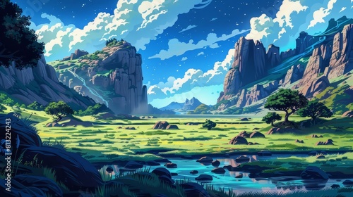 immersive gaming landscapes stunning environments for captivating worlds concept art illustration
