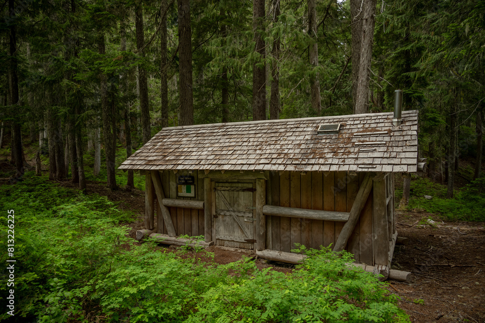 Ranger Station at Lake George in Mount Rainier Ranger Station at Lake George in Mount Rainier