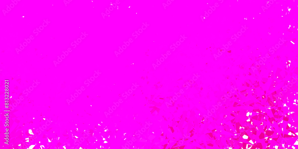 Light pink vector background with polygonal forms. Light pink vector background with polygonal forms.