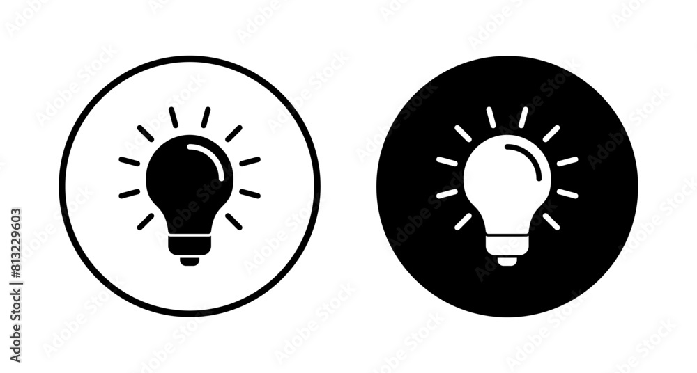Lamp icon vector isolated on white background. Light bulb icon vector. Idea vector icon Lamp icon vector isolated on white background. Light bulb icon vector. Idea vector icon