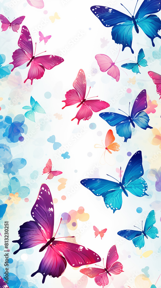 Butterflies Image, Pattern Style, For Wallpaper, Desktop Background, Smartphone Phone Case, Computer Screen, Cell Phone Screen, Smartphone Screen, 9:16 Format - PNG Butterflies Image, Pattern Style, For Wallpaper, Desktop Background, Smartphone Phone Case, Computer Screen, Cell Phone Screen, Smartphone Screen, 9:16 Format - PNG