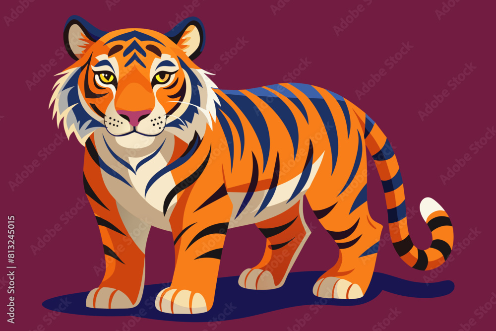 tiger cartoon vector illustration tiger cartoon vector illustration