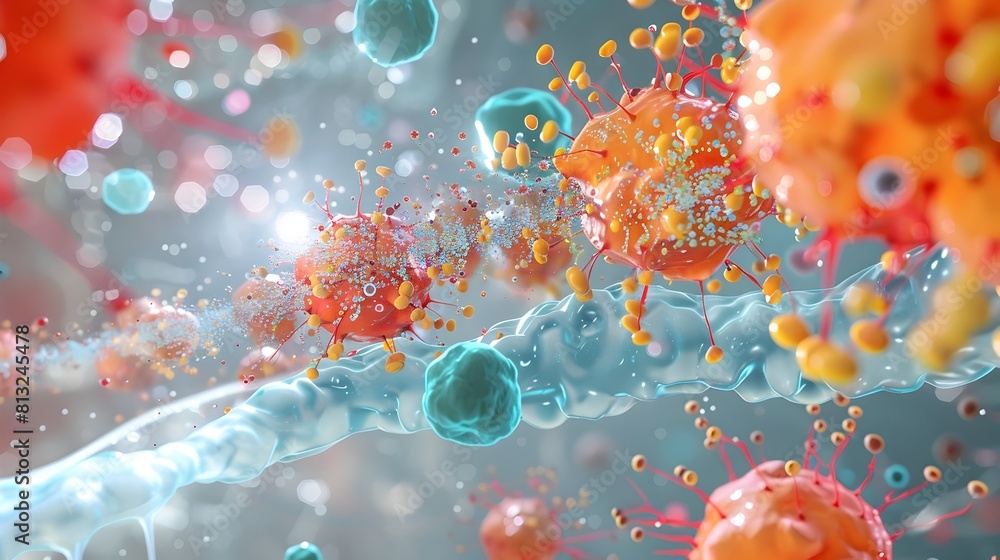 Vibrant 3D of Insulin s Neuroprotective Effects on Cell Pathways Vibrant 3D of Insulin s Neuroprotective Effects on Cell Pathways