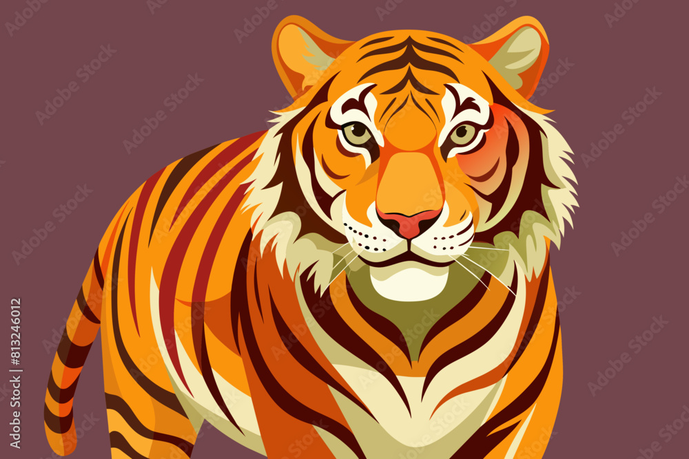 tiger cartoon vector illustration tiger cartoon vector illustration