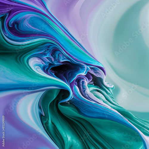 Mesmerizing liquid marble texture, blending vibrant colors seamlessly, evoking a sense of fluidity and elegance.