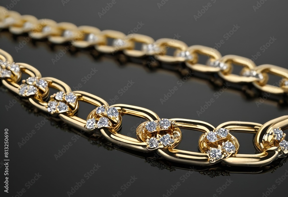 gold chain with diamonds gold chain with diamonds