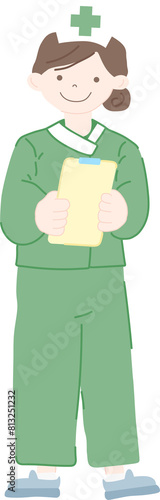 간호사 일러스트