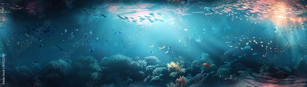 Submerge into an enigmatic world where thoughts take form as underwater mysteries Blend psychological symbols with vivid marine life Submerge into an enigmatic world where thoughts take form as underwater mysteries Blend psychological symbols with vivid marine life