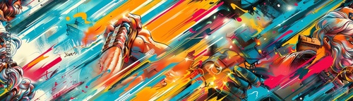 Transform the urban landscape into a mythological masterpiece - show Zeus hurling thunderbolts amidst city buildings