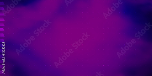 Dark Purple vector background in polygonal style.