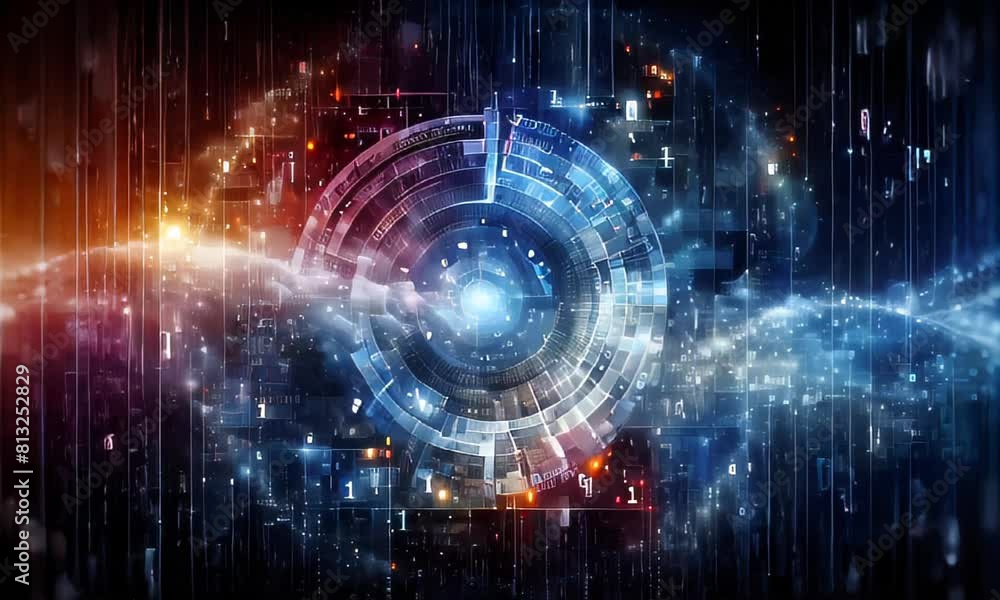 Space Motion: Fractal Technology in Glowing Design Space Motion: Fractal Technology in Glowing Design