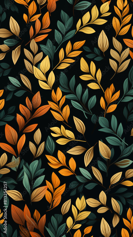 Image of Tree Leaves and Plants, Pattern Style, For Wallpaper, Desktop Background, Smartphone Phone Case, Computer Screen, Cell Phone Screen, Smartphone Screen, 9:16 Format - PNG Image of Tree Leaves and Plants, Pattern Style, For Wallpaper, Desktop Background, Smartphone Phone Case, Computer Screen, Cell Phone Screen, Smartphone Screen, 9:16 Format - PNG