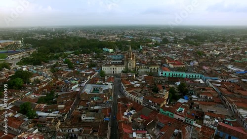 Camaguey Cuba Aerial views