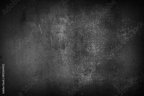 Fotografie Background and wallpaper or texture of Wall with old black stains gives a dark mood