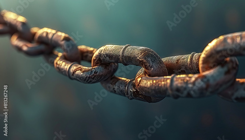 A chain is only as strong as its weakest link: A group or system is only as strong as its weakest member or part.