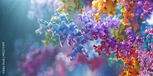 "Biochemistry Brightness: The Beauty of Molecules" / "Vibrant Molecules: Colorful Chemistry" 