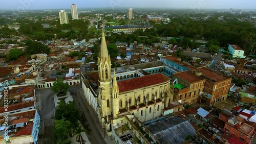 Camaguey Cuba Aerial views photo
