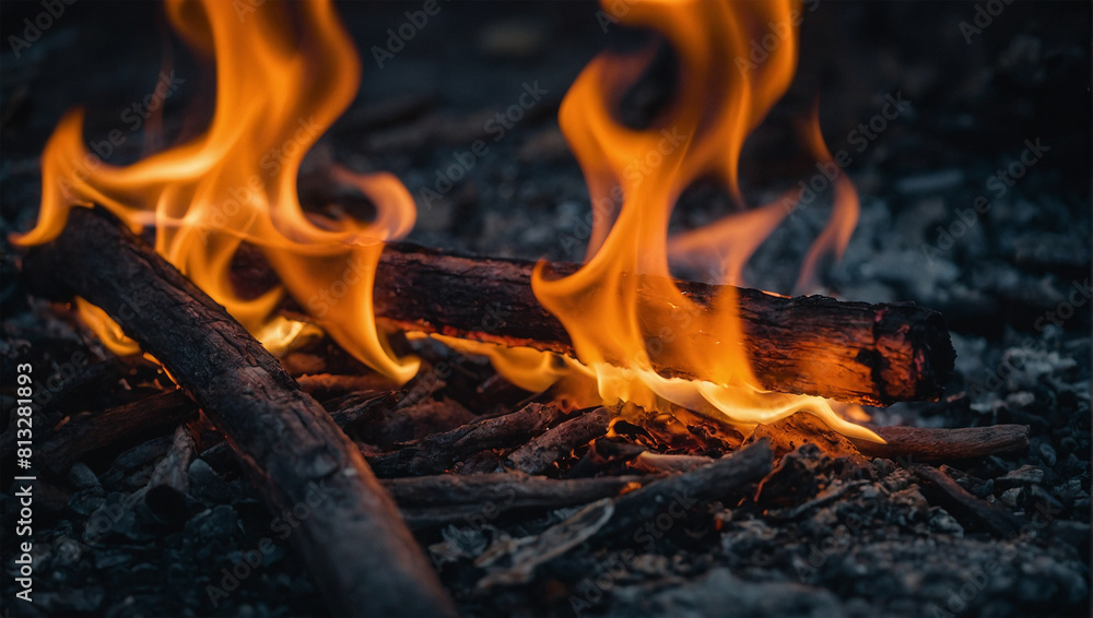 Wallpaper image of burning flames 22 Wallpaper image of burning flames 22