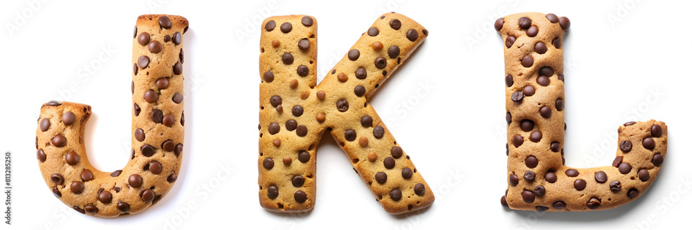 Letters J, K, L. Crunchy Cookie Alphabet: Delicious Letter Treats. Letters J, K, L. Crunchy Cookie Alphabet: Delicious Letter Treats.