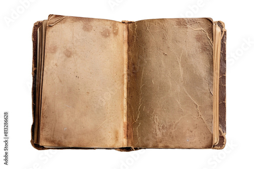 Recording Journal Isolated On Transparent Background PNG. photo