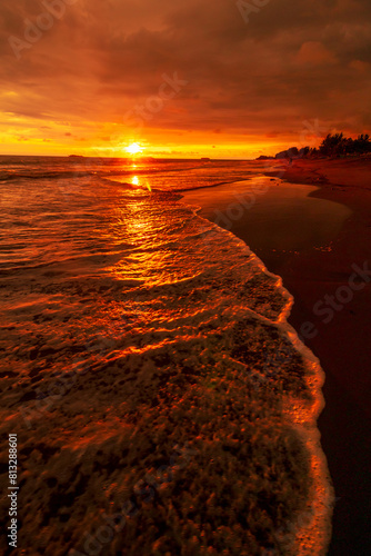 sunset at the beach © Johnster Designs