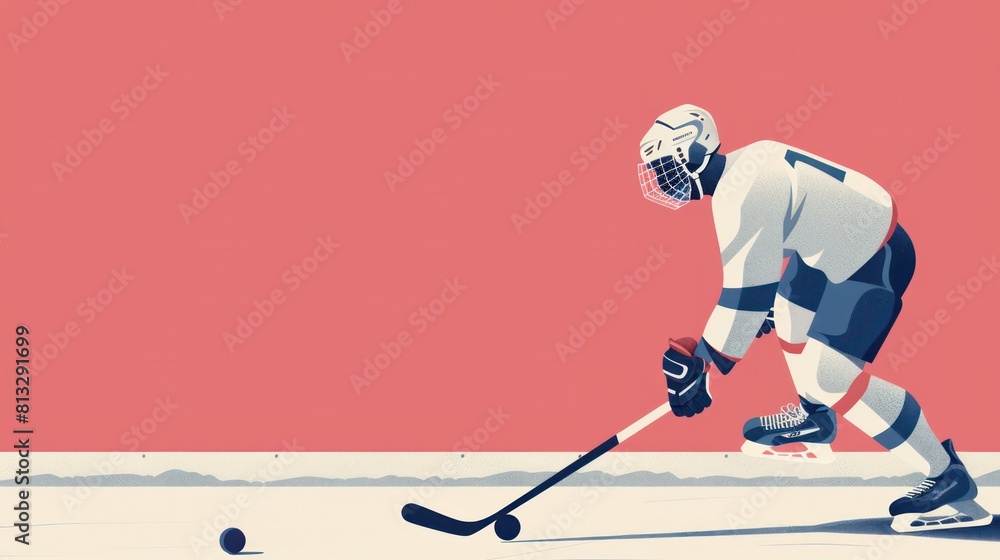 Fototapeta premium Ice Hockey as a sport