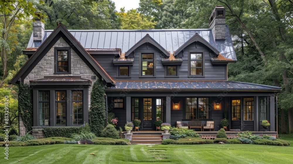 An old house is transformed with a fresh and exciting new look An old house is transformed with a fresh and exciting new look